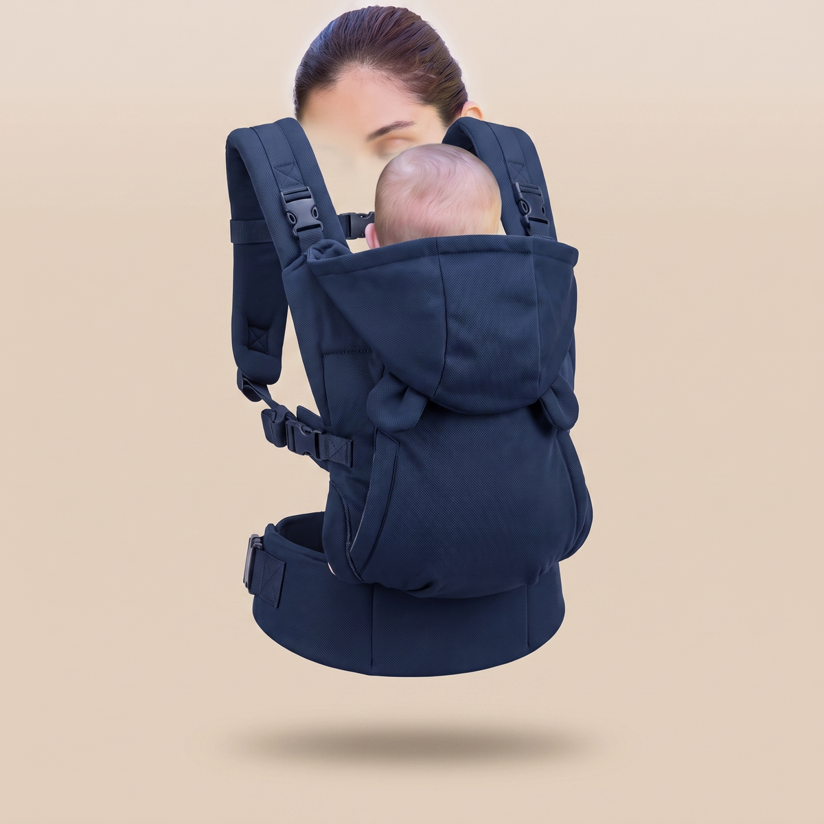 Porte-Bébé Ergonomique Multifonction - Bleu Marine