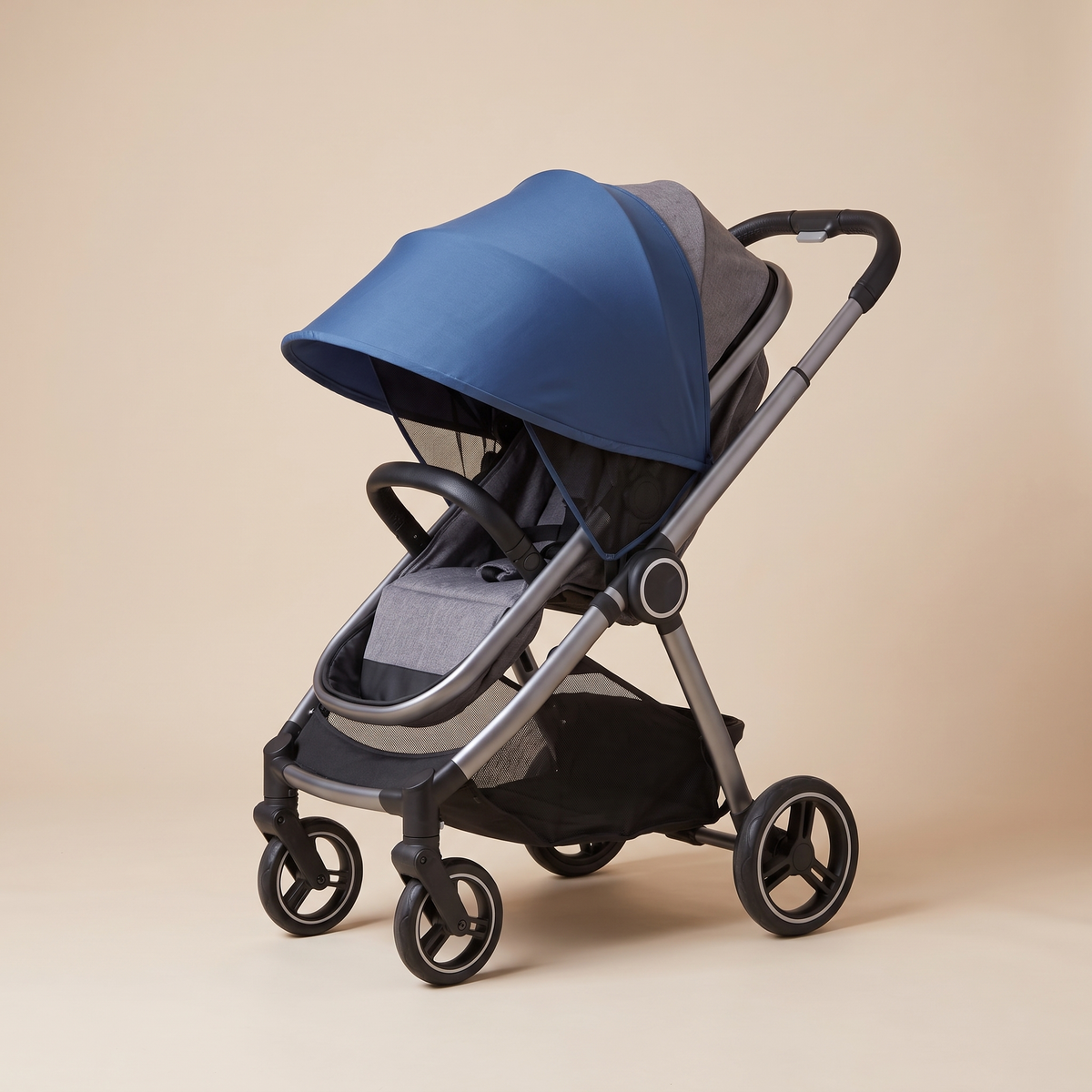 Pare-Soleil Compact pour Poussette - Bleu